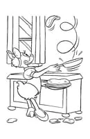 Donald Duck kleurplaat 18